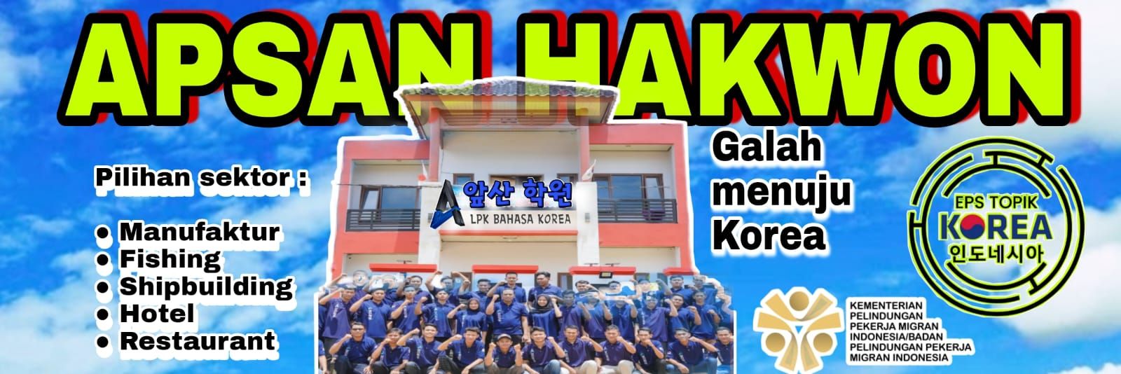 Tentang LPK Korea Apsan Hakwon